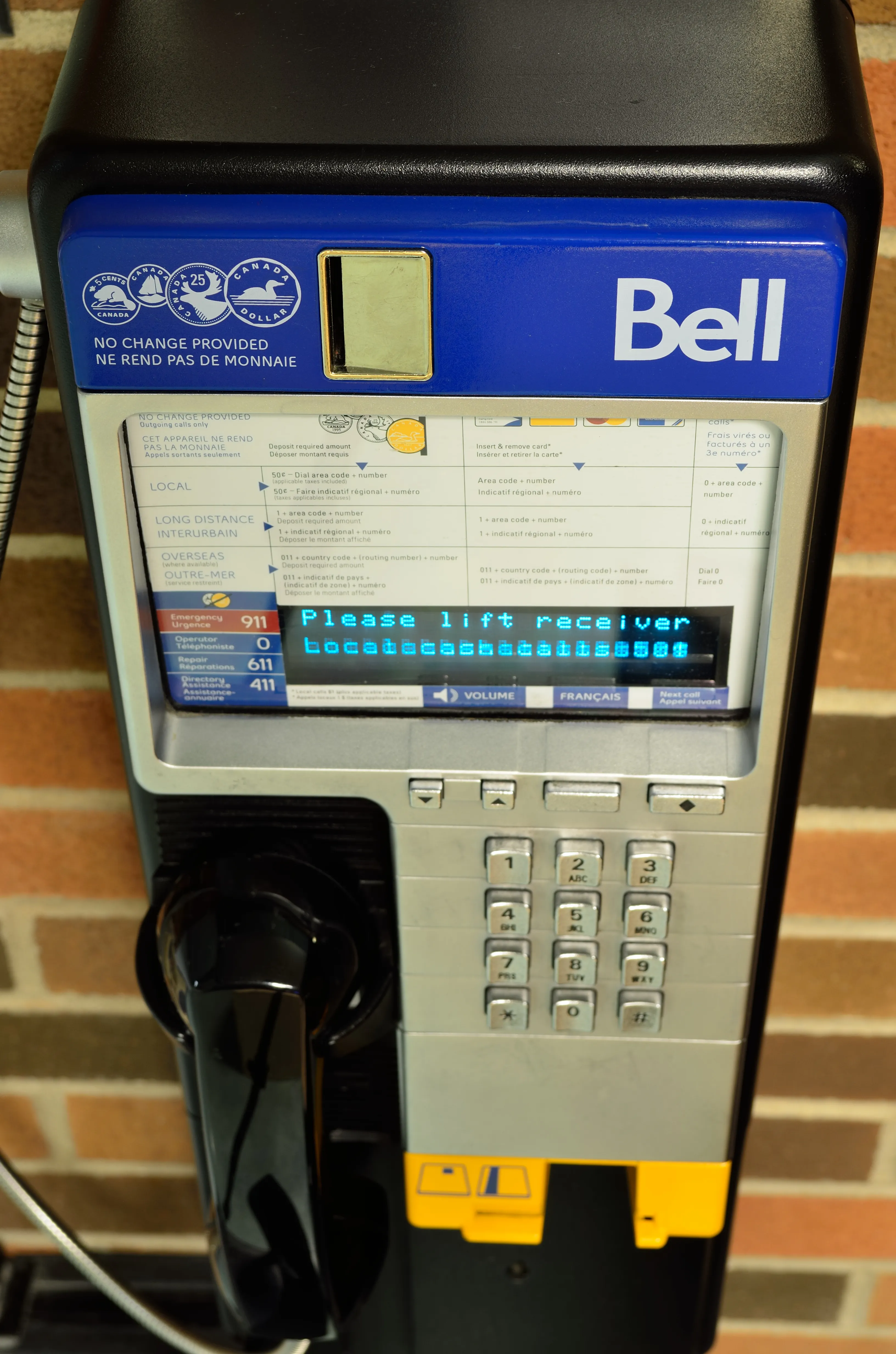 Bell Canada payphone