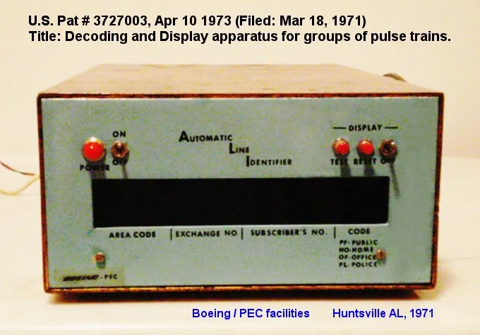 Receptor de Caller ID
