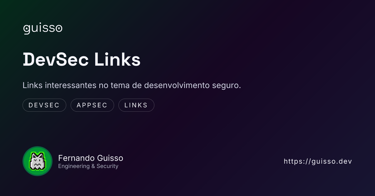 Devsec Links #06